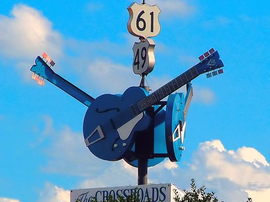At the crossroads in Clarksdale, Mississippi, where the blues were born