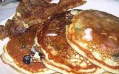 Blueberry Pancakes at Karen’s Diner in Pawling, NY