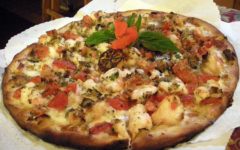 Roseland Apizza - Shrimp Oreganate Pizza