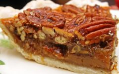 Pecan Pie at Royers Round Top Cafe in Round Top, TX