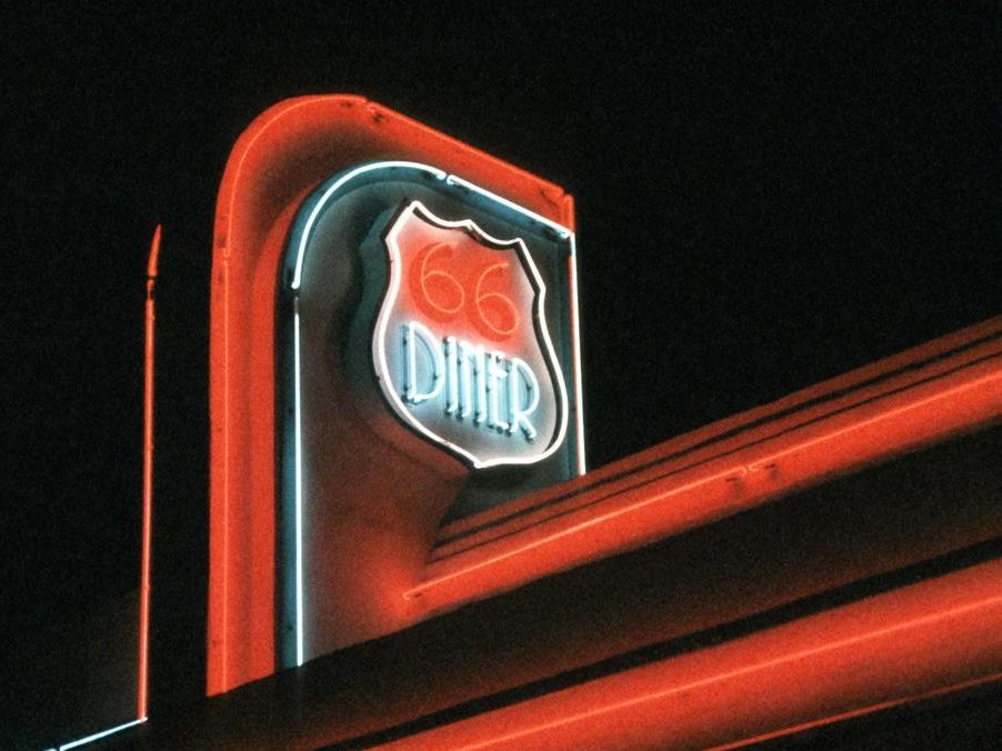 66 Diner - Sign