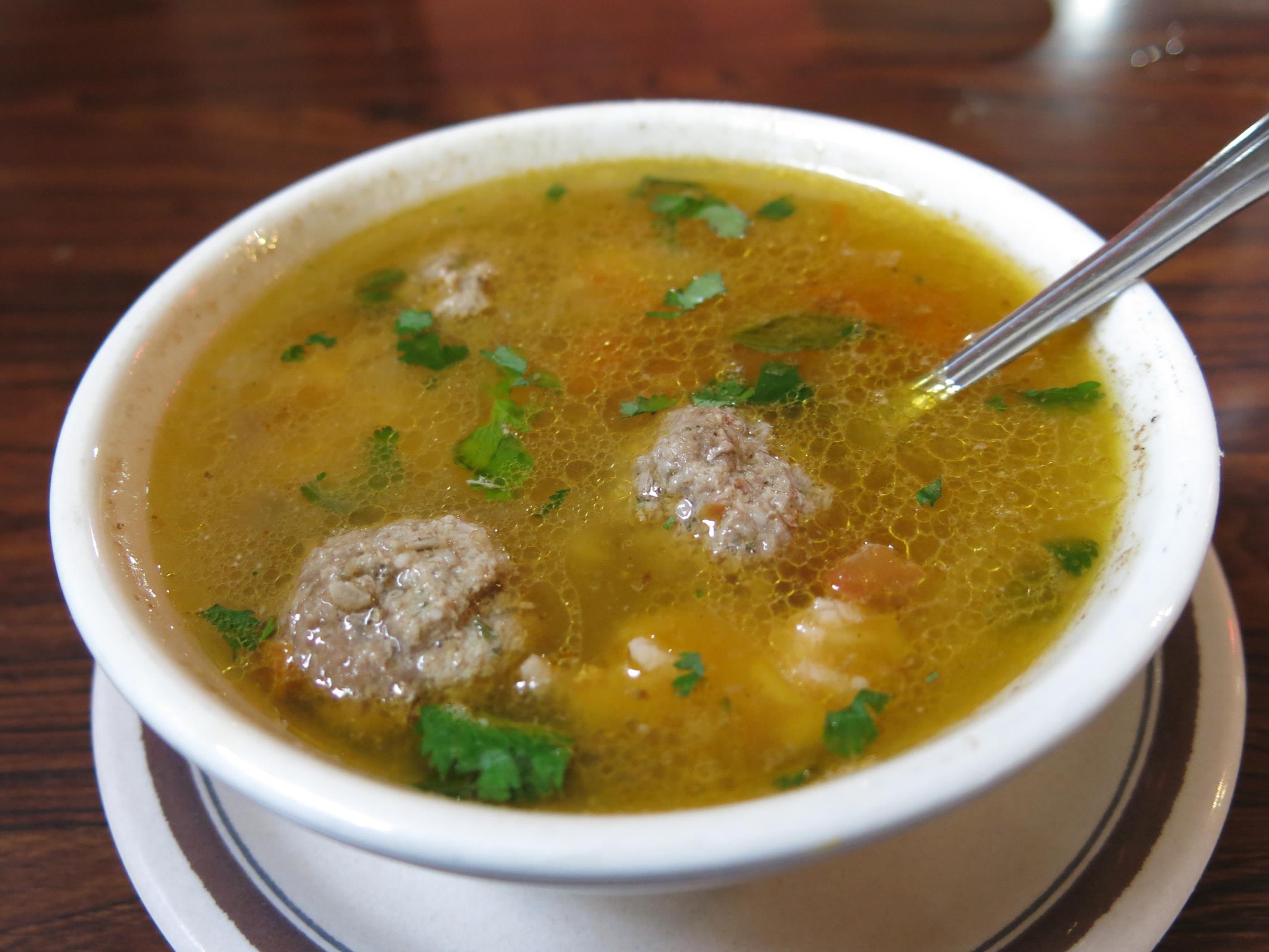 Albondigas Soup Dishes Roadfood