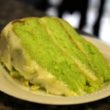 3-layer bright-green Key lime cake sports frosting that balances citrus and sweet