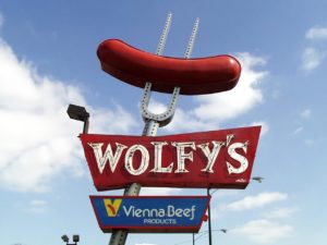 Wolfy’s - Sign