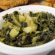 Limp turnip greens include many nuggets of turnip