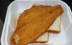 Fishnet Seafood - Flounder Sandwich