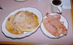 Cozy Corner Diner and Pancake House - Pancakes and ham