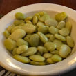 A bowl of buttery, jade-green lima beans
