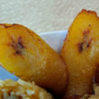 Caramel-gold sweet fried plantains ... taste of Puerto Rico