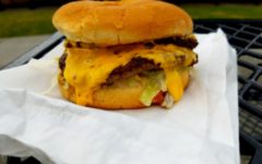 Lakeview Drive In - Double Mack Burger