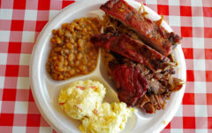 George’s Old Time Bar-B Que - Plate