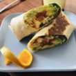 Breakfast burrito is supercharged with dark, unsweet chocolate mole