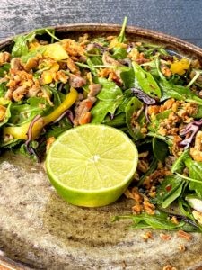 Vietnamese Dish | Larb Salad | | Houston TX | Roadfood TV