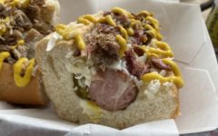 The best all-beef hot dog with toppings